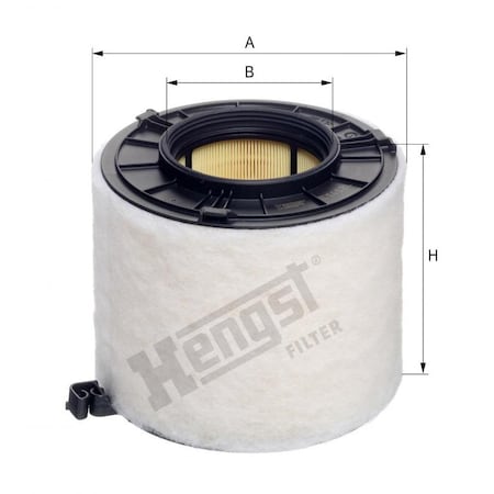 Hengst Air Filter, E1452L E1452L